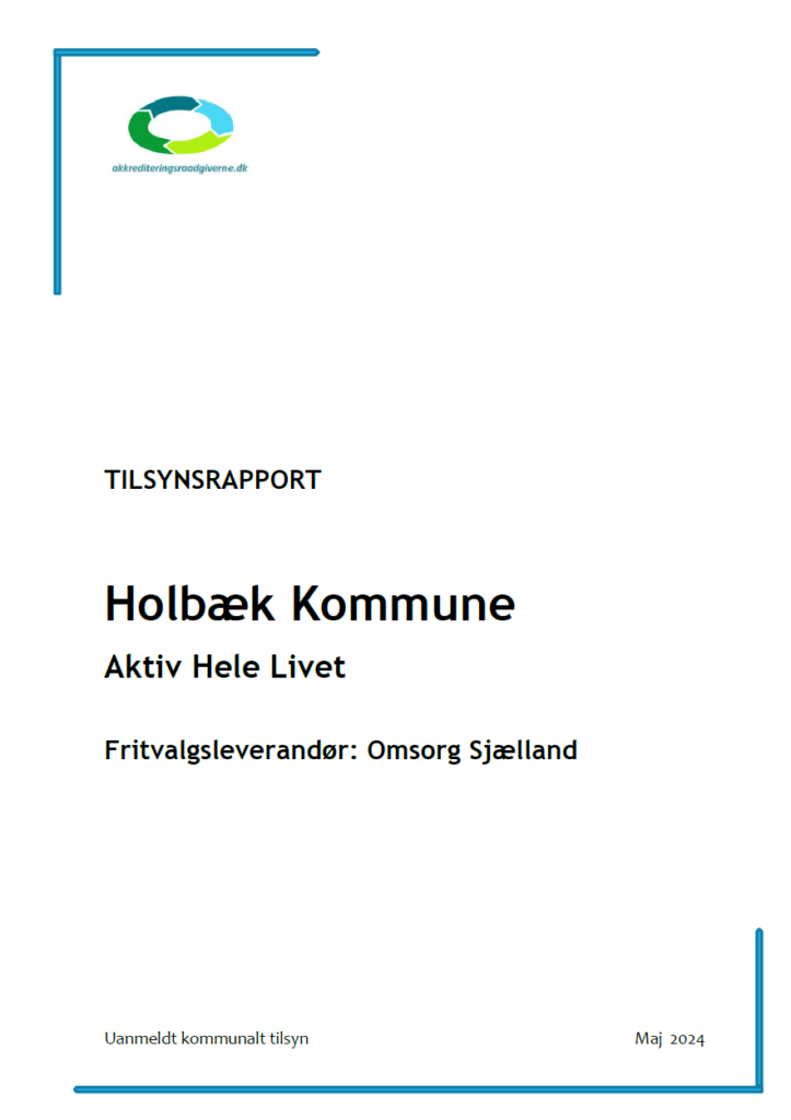 Tilsynsrapport Holbaek 2024